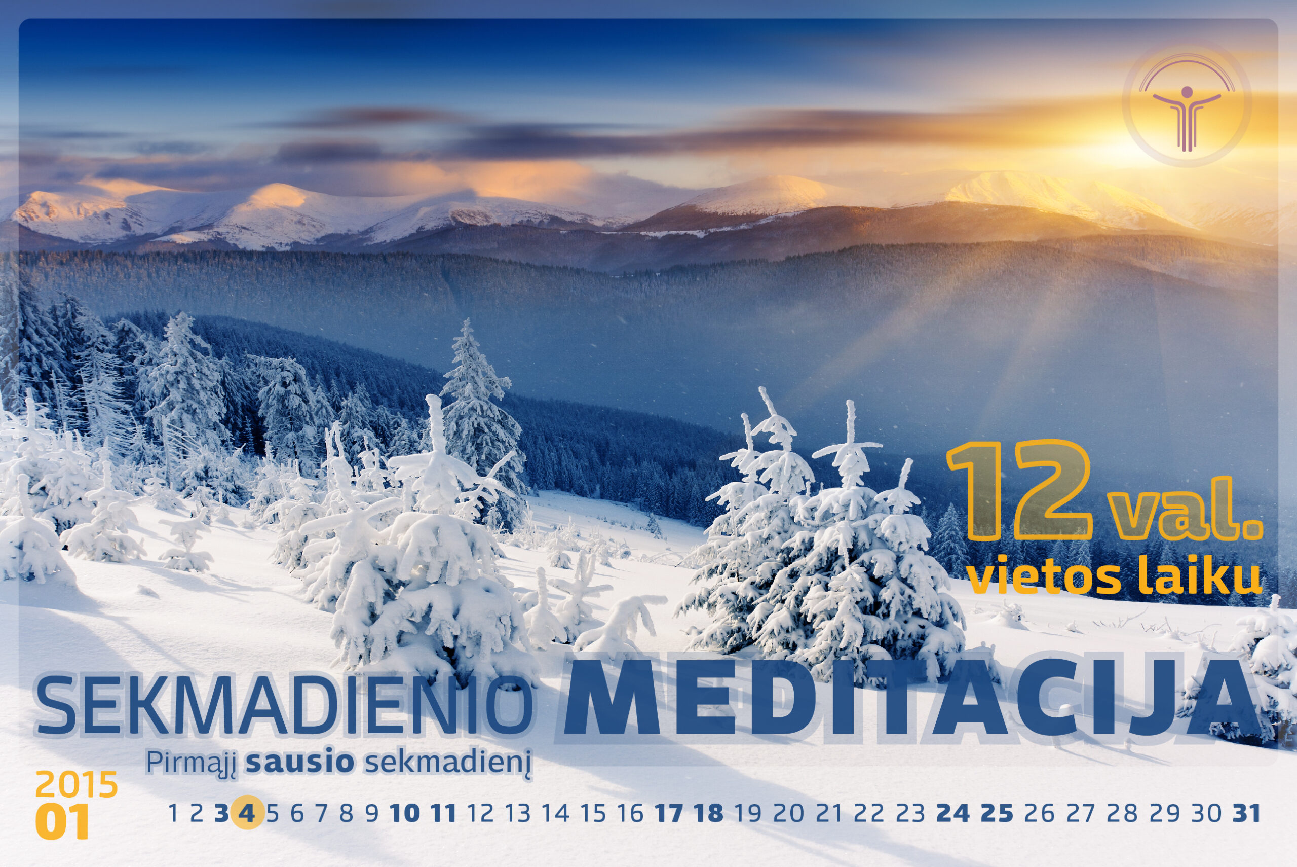 Sekmadienio meditacija sausio 4 d.