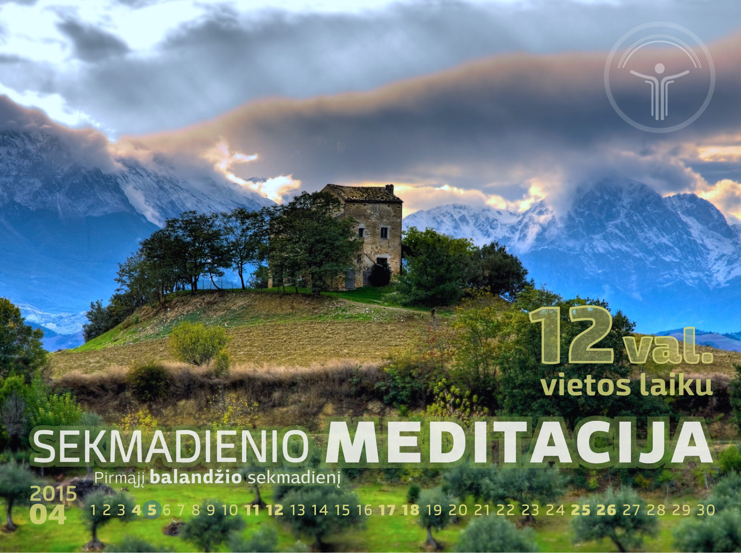 Sekmadienio meditacija balandžio 5 d.