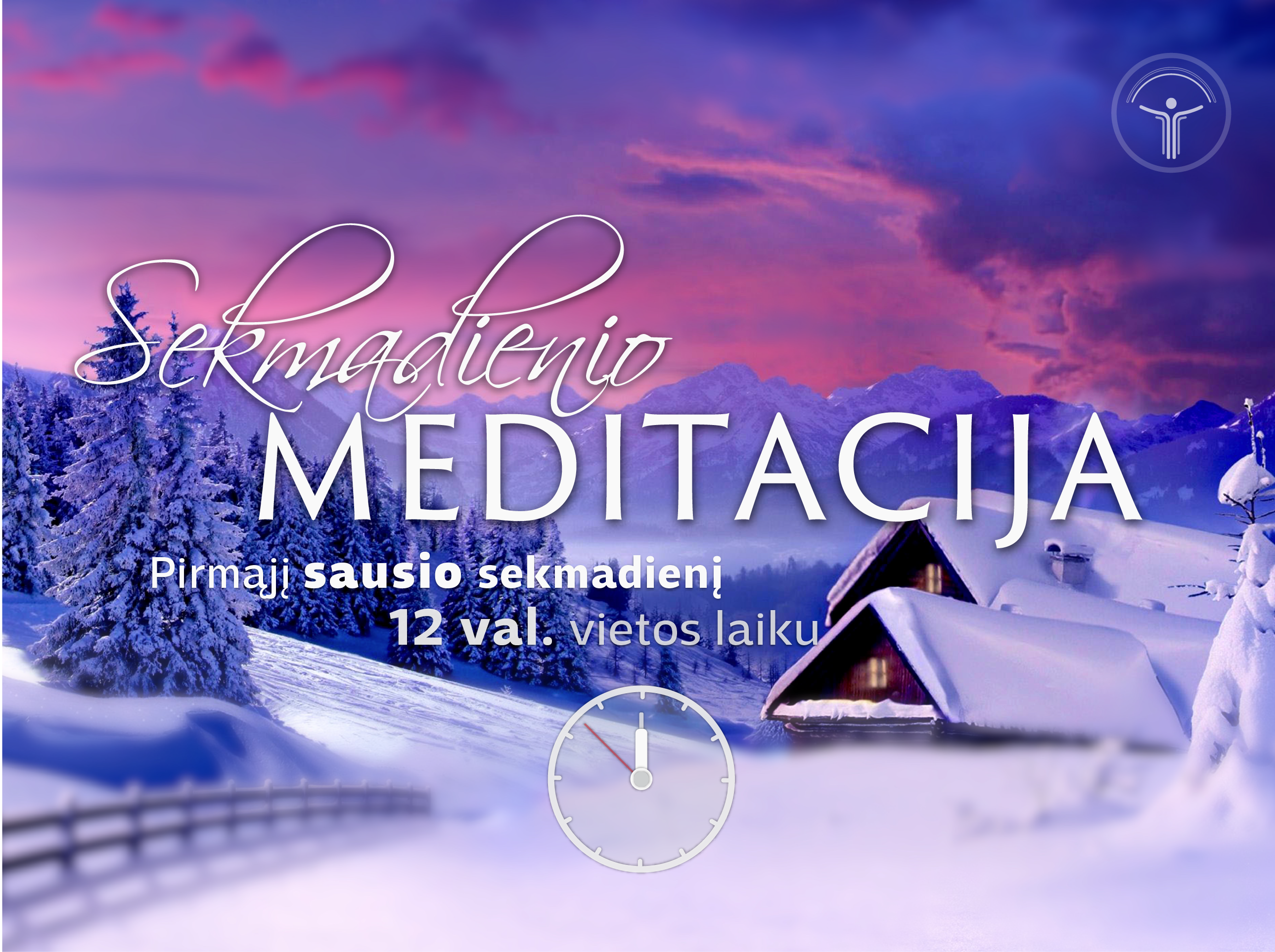 Sekmadienio meditacija sausio 3 d.