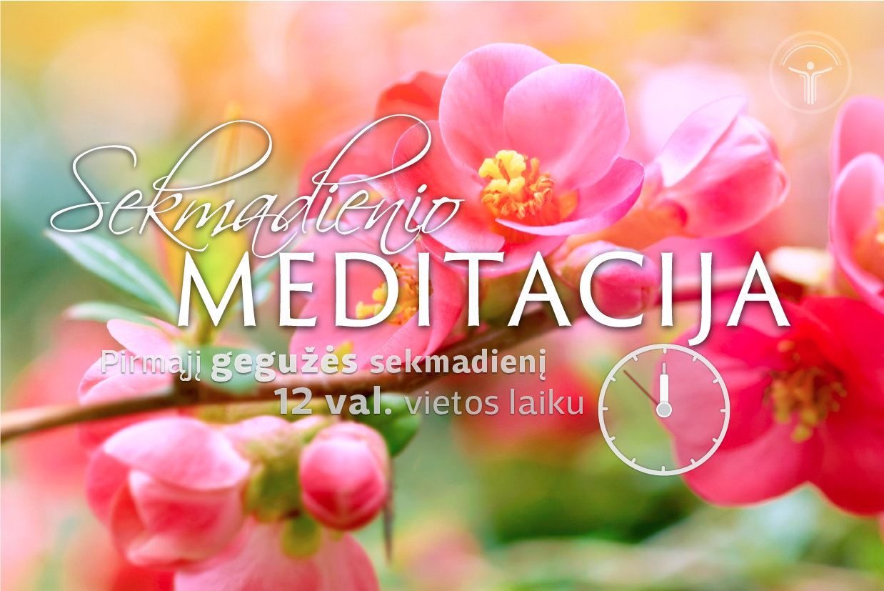 Sekmadienio meditacija gegužės 1 d.