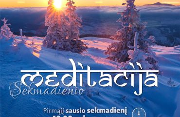 Sekmadienio MEDITACIJA 2017-1-1 12:00