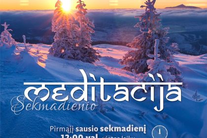 Sekmadienio MEDITACIJA 2017-1-1 12:00