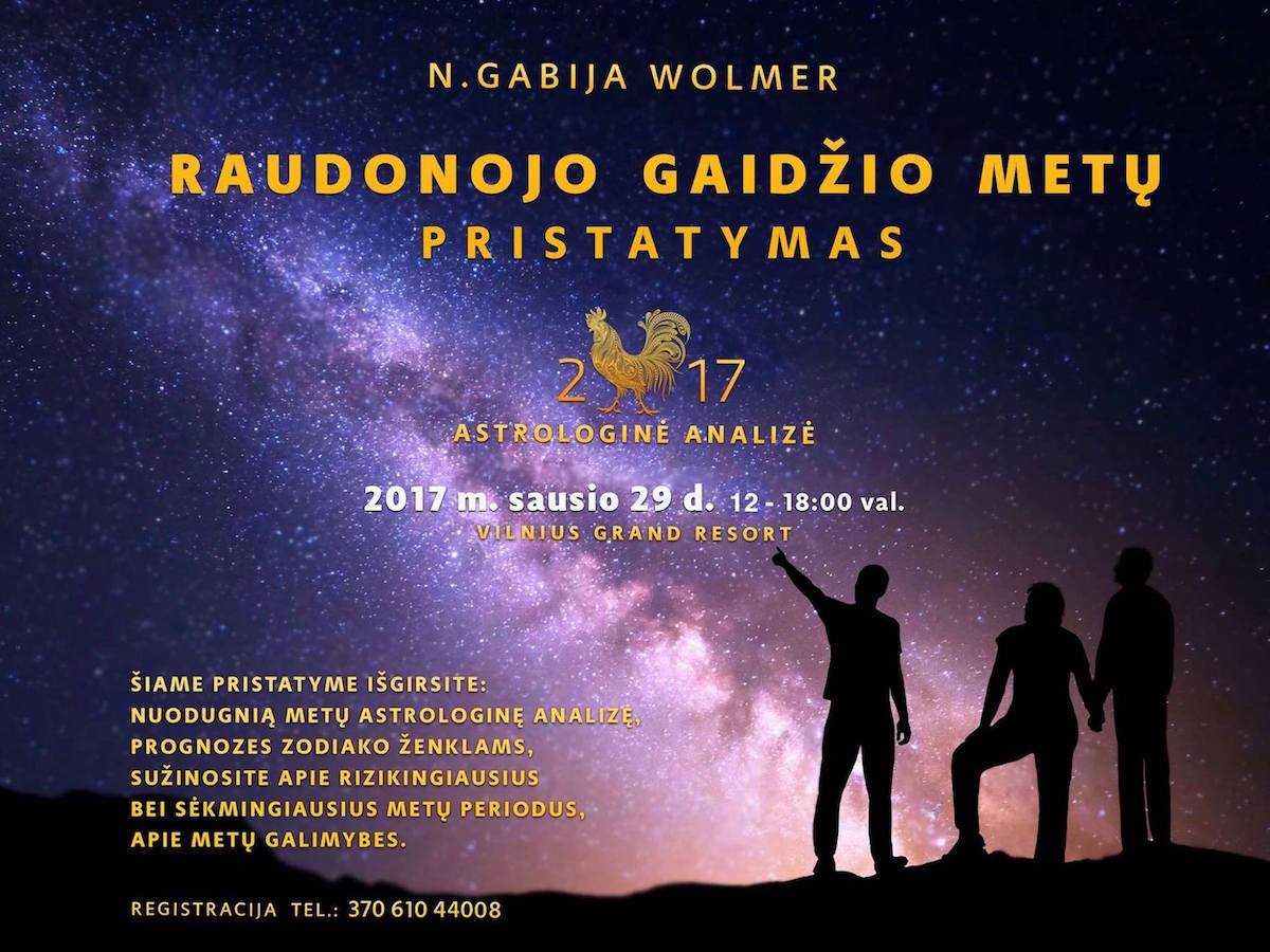 Raudonojo Gaidžio metų pristatymas