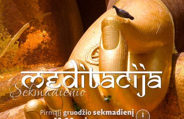 Sekmadienio MEDITACIJA 2017-12-3