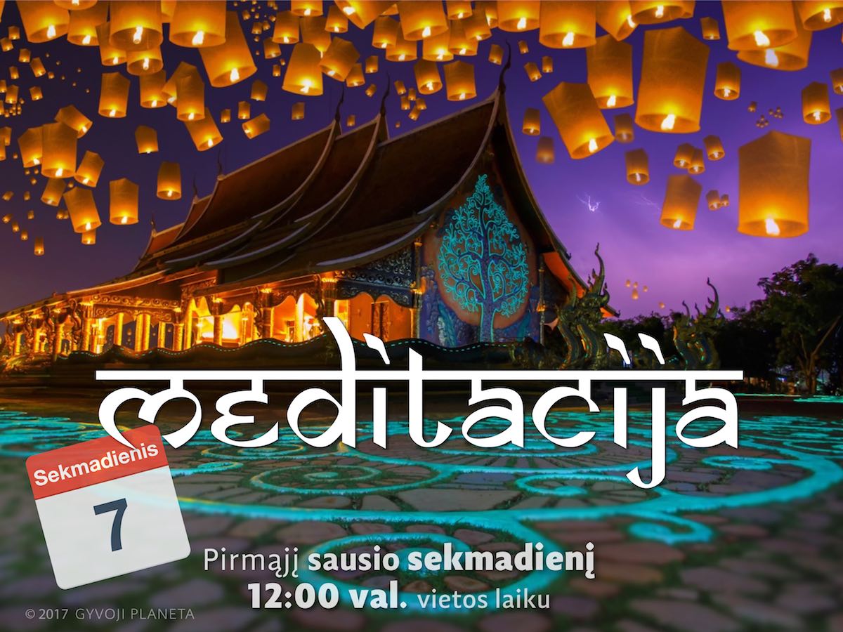Sekmadienio meditacija 2018 01 07