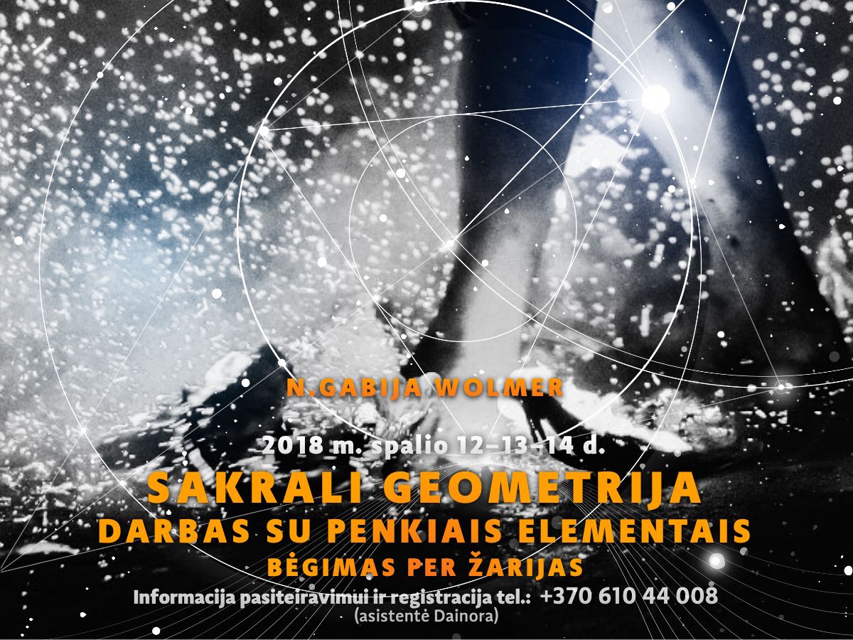 Sakrali geometrija. Bėgimas per žarijas