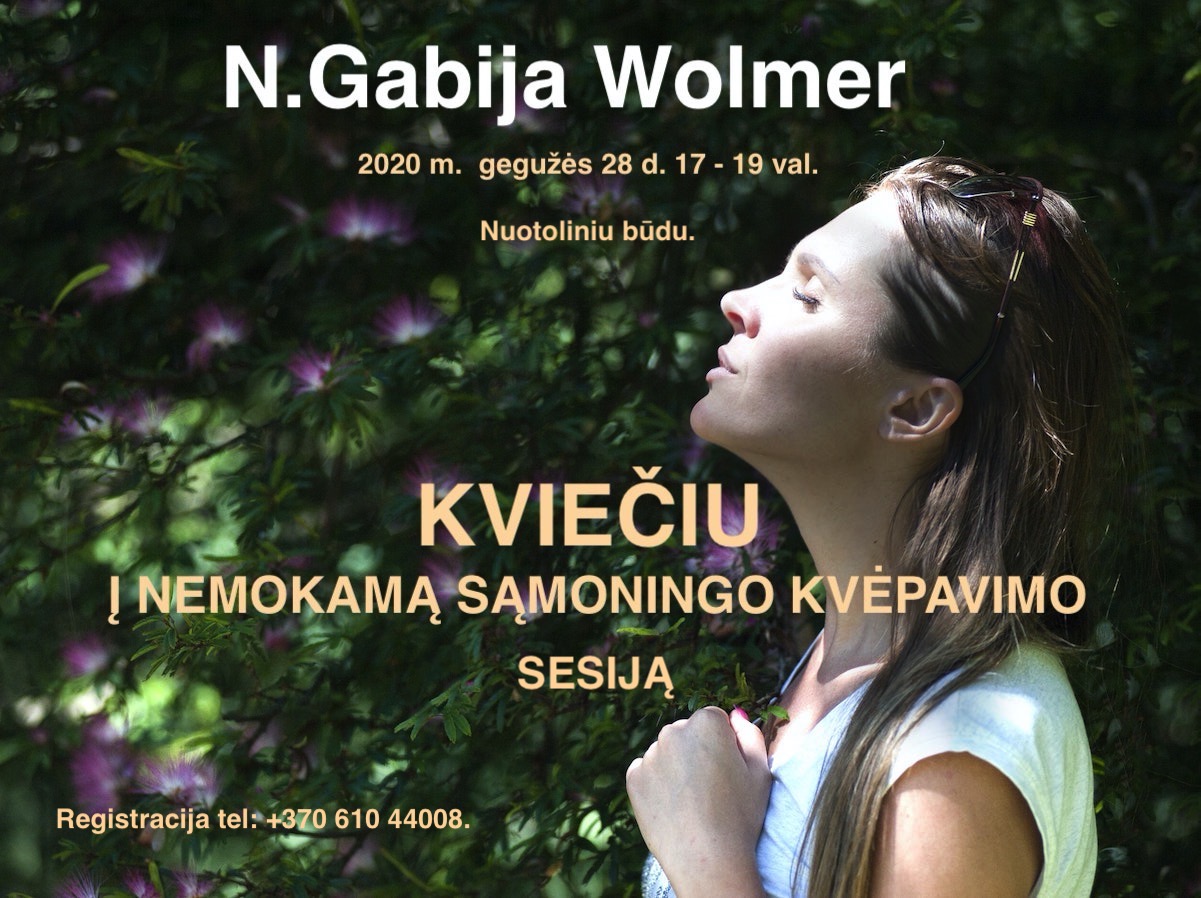 Nemokama kvėpavimo sesija