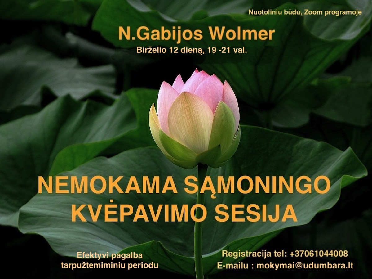 Nemokama kvėpavimo sesija