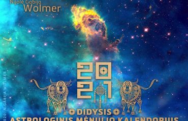 N.Gabija Wolmer. 2021 Didysis astrologinis Mėnulio kalendorius