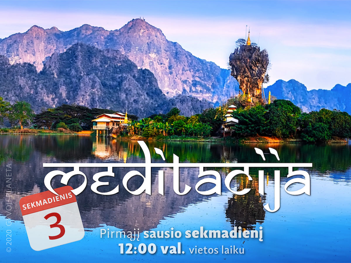 Sekmadienio meditacija 2021 01 03