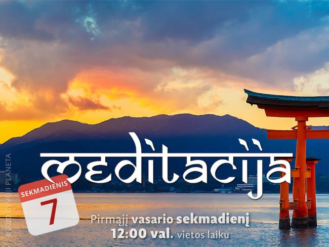 N.Gabija Wolmer. Sekmadienio MEDITACIJA 2021-2-7