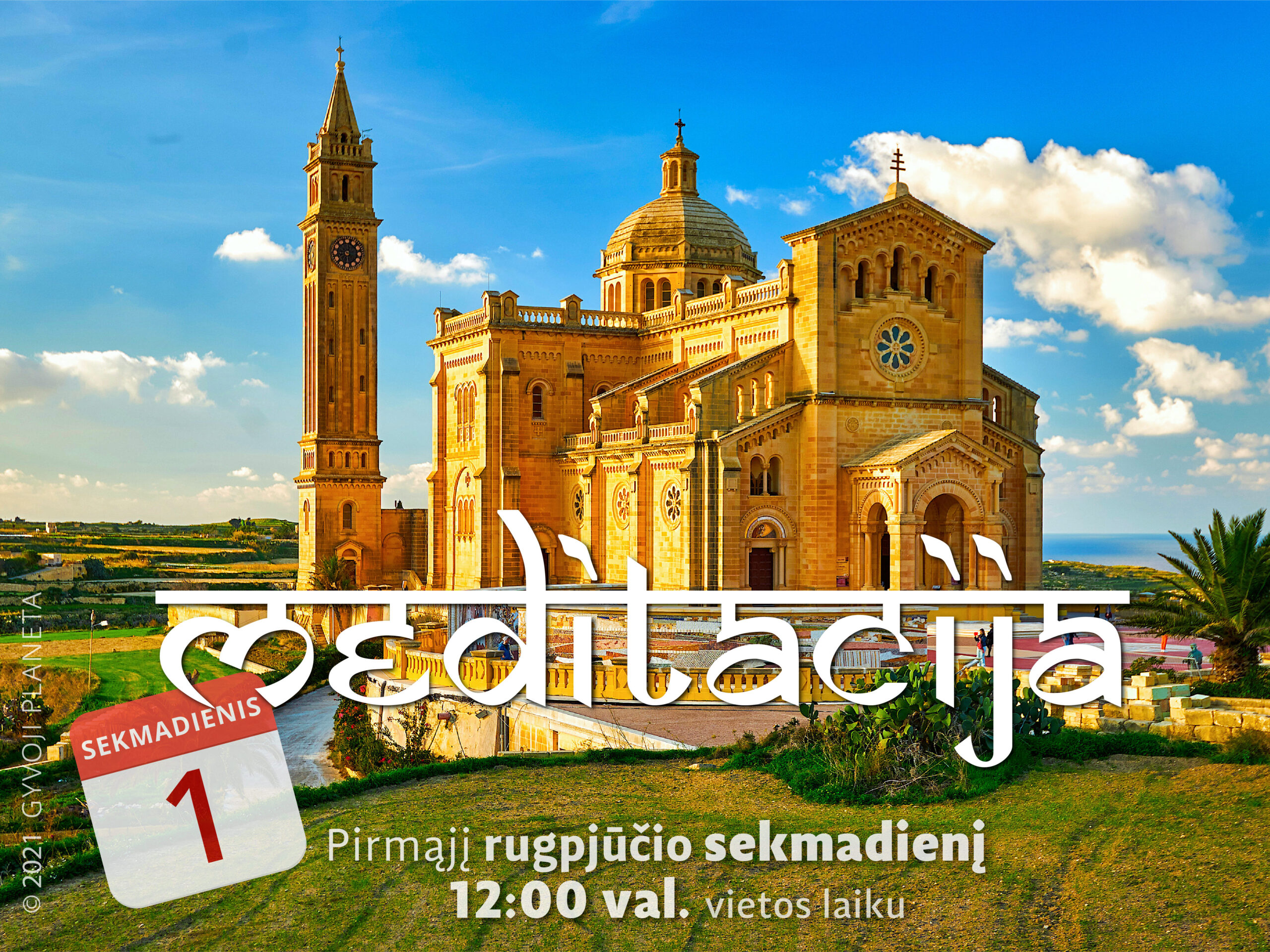 Sekmadienio meditacija 2021 08 01