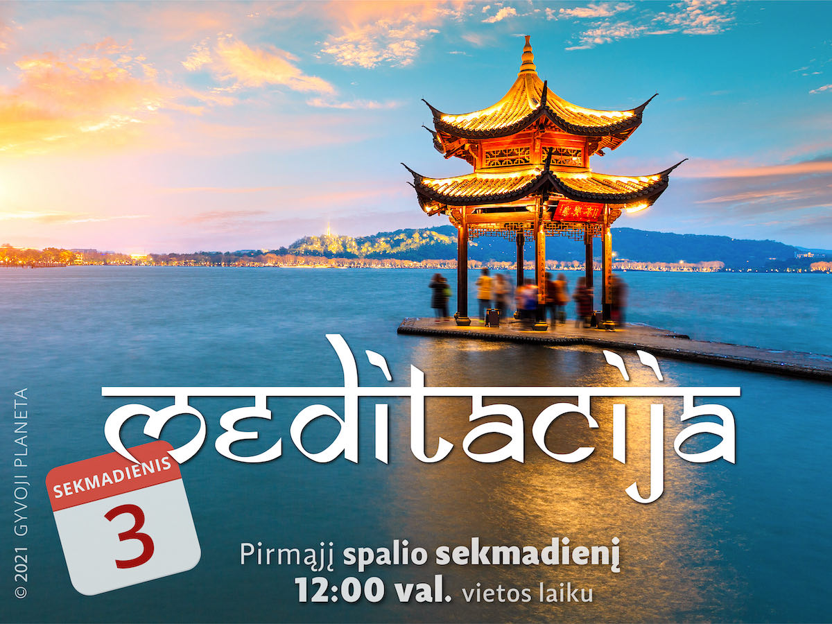 Sekmadienio meditacija 2021 10 03