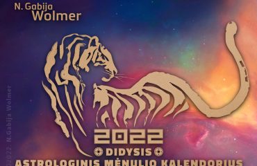 N.Gabija Wolmer. 2022 Didysis astrologinis Mėnulio kalendorius