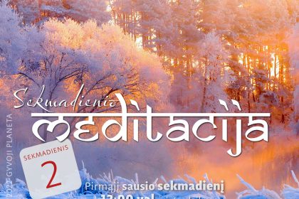 N.Gabija Wolmer. Sekmadienio MEDITACIJA. 2022-1-2 N.Gabija Wolmer. Sekmadienio MEDITACIJA. 2022-1-2