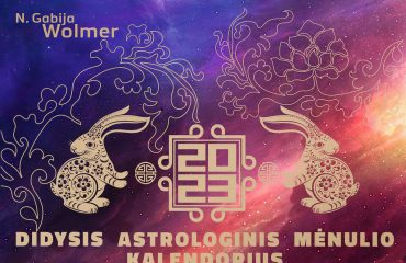 N.Gabija Wolmer. 2023 Didysis astrologinis Mėnulio kalendorius