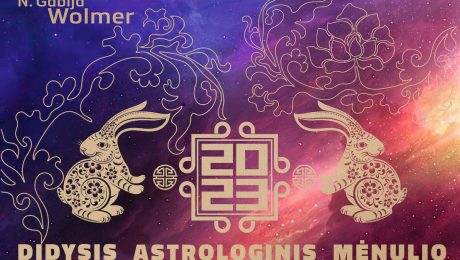 N.Gabija Wolmer. 2023 Didysis astrologinis Mėnulio kalendorius