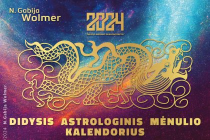 N. Gabija Wolmer. 2024 DIDYSIS ASTROLOGINIS MĖNULIO KALENDORIUS