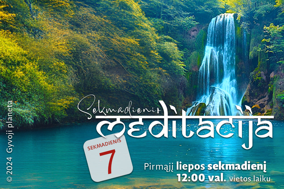 Sekmadienio meditacija 2024 07 07